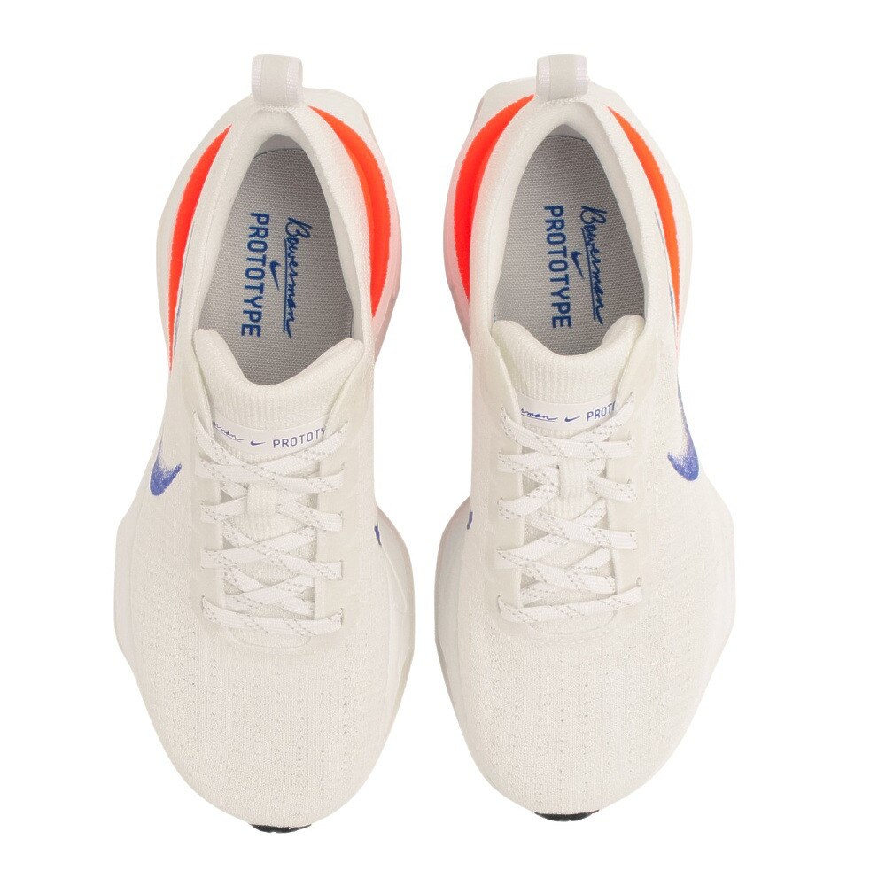 ナイキ（NIKE）（レディース）ランニングシューズ T1ズームX インヴィンシブルRN3 FP ホワイト ブルー HJ6655-900 スニーカー ジョギング トレーニング 軽量