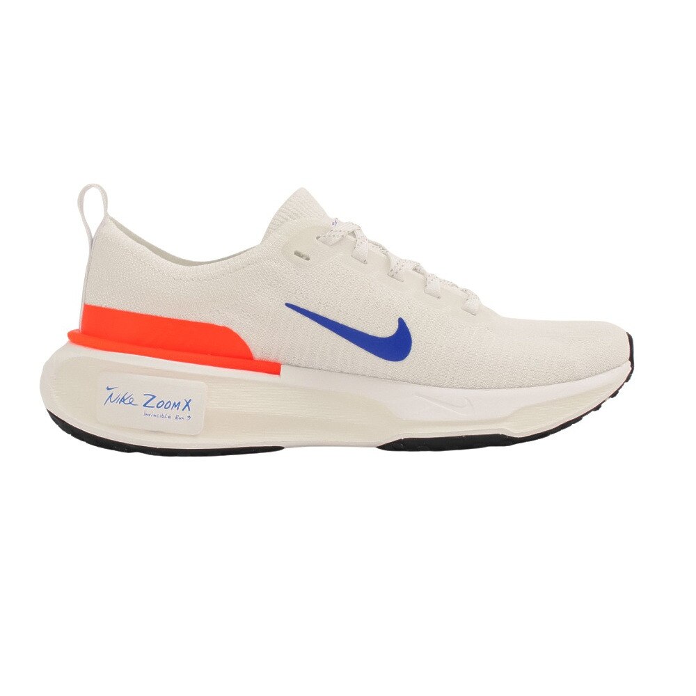 ナイキ（NIKE）（レディース）ランニングシューズ T1ズームX インヴィンシブルRN3 FP ホワイト ブルー HJ6655-900 スニーカー ジョギング トレーニング 軽量