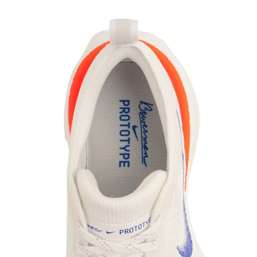 ナイキ（NIKE）（レディース）ランニングシューズ T1ズームX インヴィンシブルRN3 FP ホワイト ブルー HJ6655-900 スニーカー ジョギング トレーニング 軽量