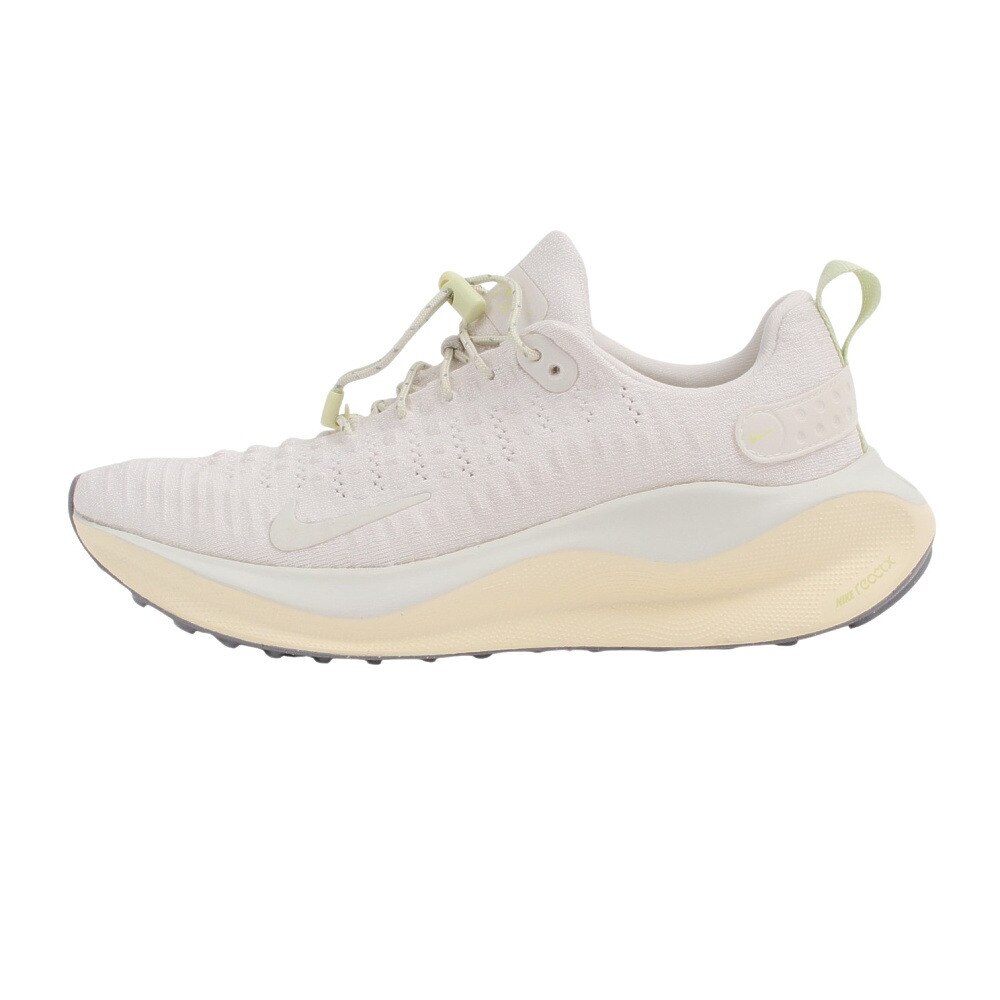 ナイキ（NIKE）（レディース）ランニングシューズ リアクトXインフィニティラン4  オフホワイト HJ7302-030 スニーカー ジョギング トレーニング クッション性