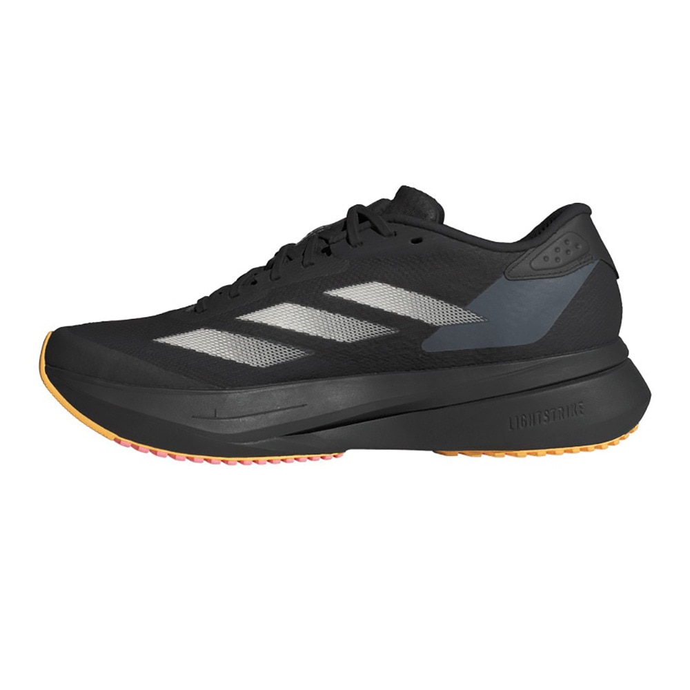 アディダス（adidas）（レディース）ランニングシューズ アディゼロ SL2 ブラック IF6761 スニーカー ジョギング クッション性 軽量 部活 マラソン