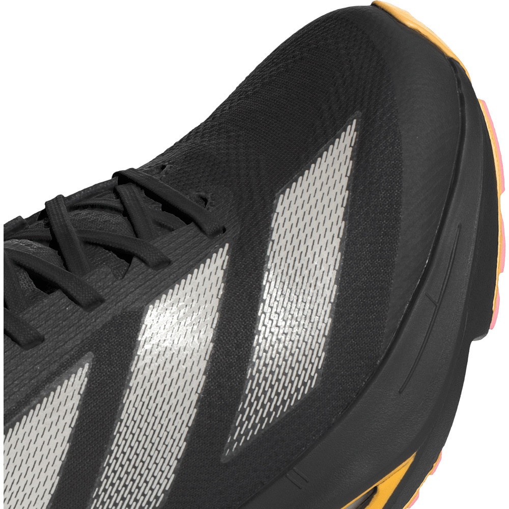 アディダス（adidas）（レディース）ランニングシューズ アディゼロ SL2 ブラック IF6761 スニーカー ジョギング クッション性 軽量 部活 マラソン