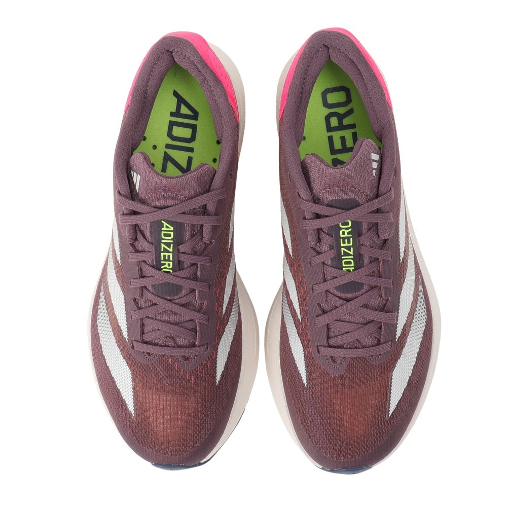 アディダス（adidas）（レディース）ランニングシューズ アディゼロ SL2 ブラウン IF6765 スニーカー ジョギング クッション性 軽量 部活 マラソン