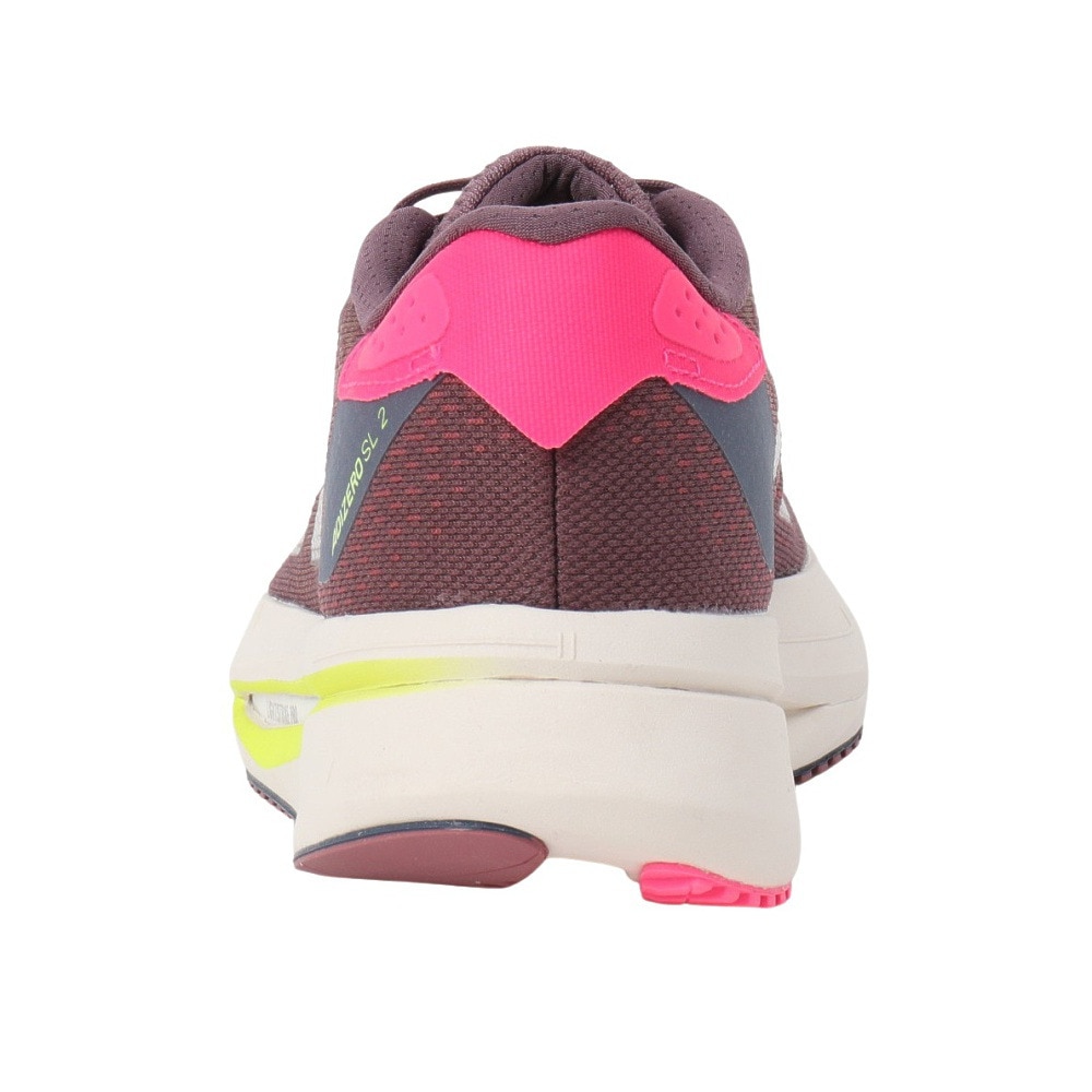 アディダス（adidas）（レディース）ランニングシューズ アディゼロ SL2 ブラウン IF6765 スニーカー ジョギング クッション性 軽量 部活 マラソン