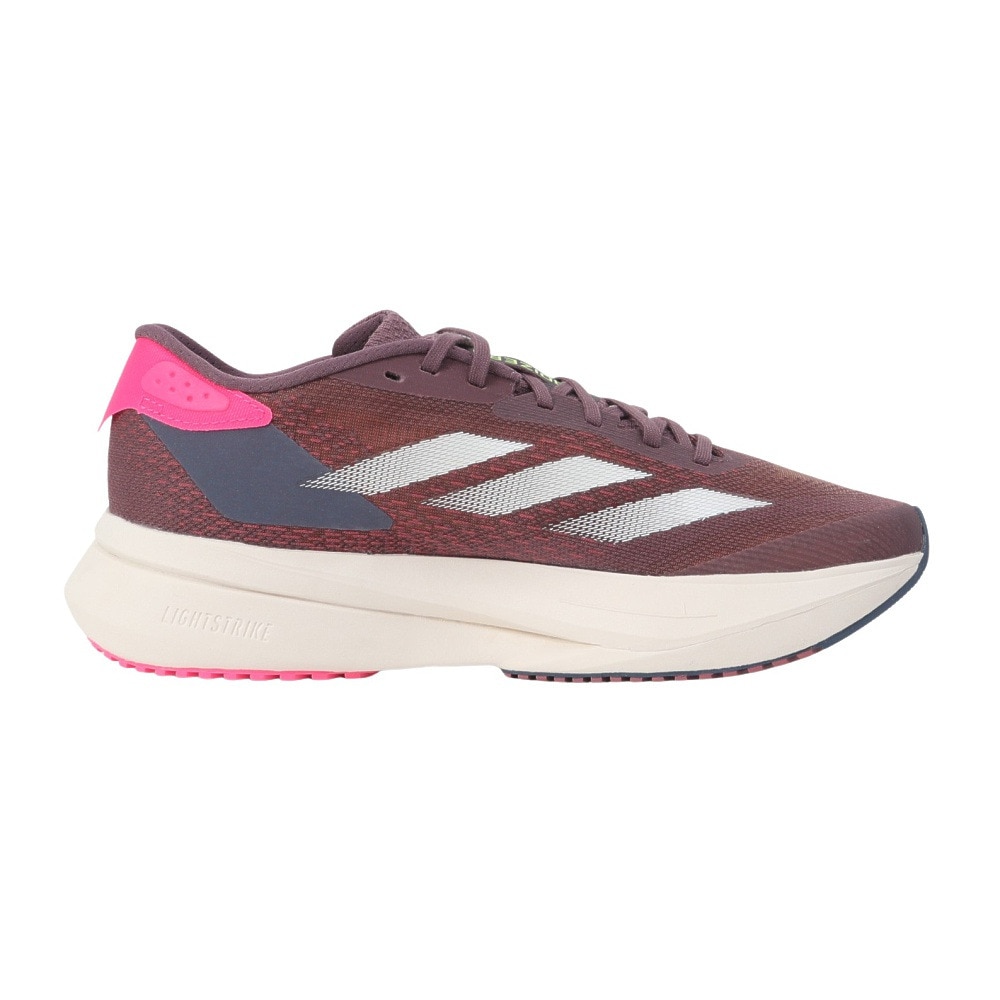 アディダス（adidas）（レディース）ランニングシューズ アディゼロ SL2 ブラウン IF6765 スニーカー ジョギング クッション性 軽量 部活 マラソン