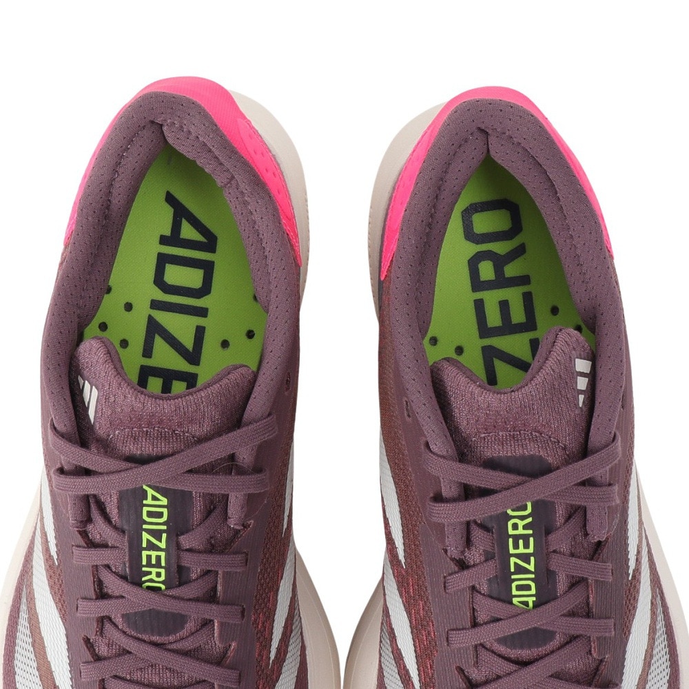 アディダス（adidas）（レディース）ランニングシューズ アディゼロ SL2 ブラウン IF6765 スニーカー ジョギング クッション性 軽量 部活 マラソン