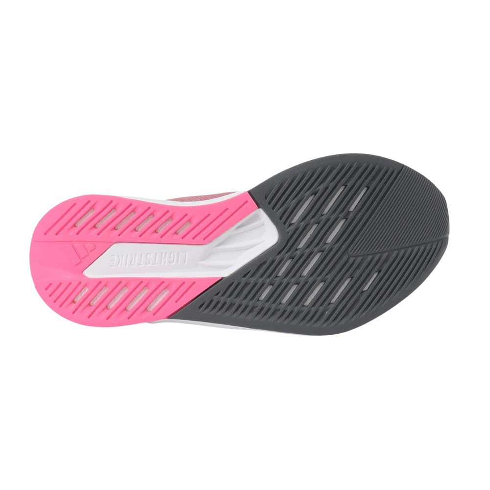 アディダス（adidas）（レディース）ランニングシューズ アディゼロデュラモスピード ブラウン IF9448 スニーカー ジョギング 安定性 軽量 反発力 通気性