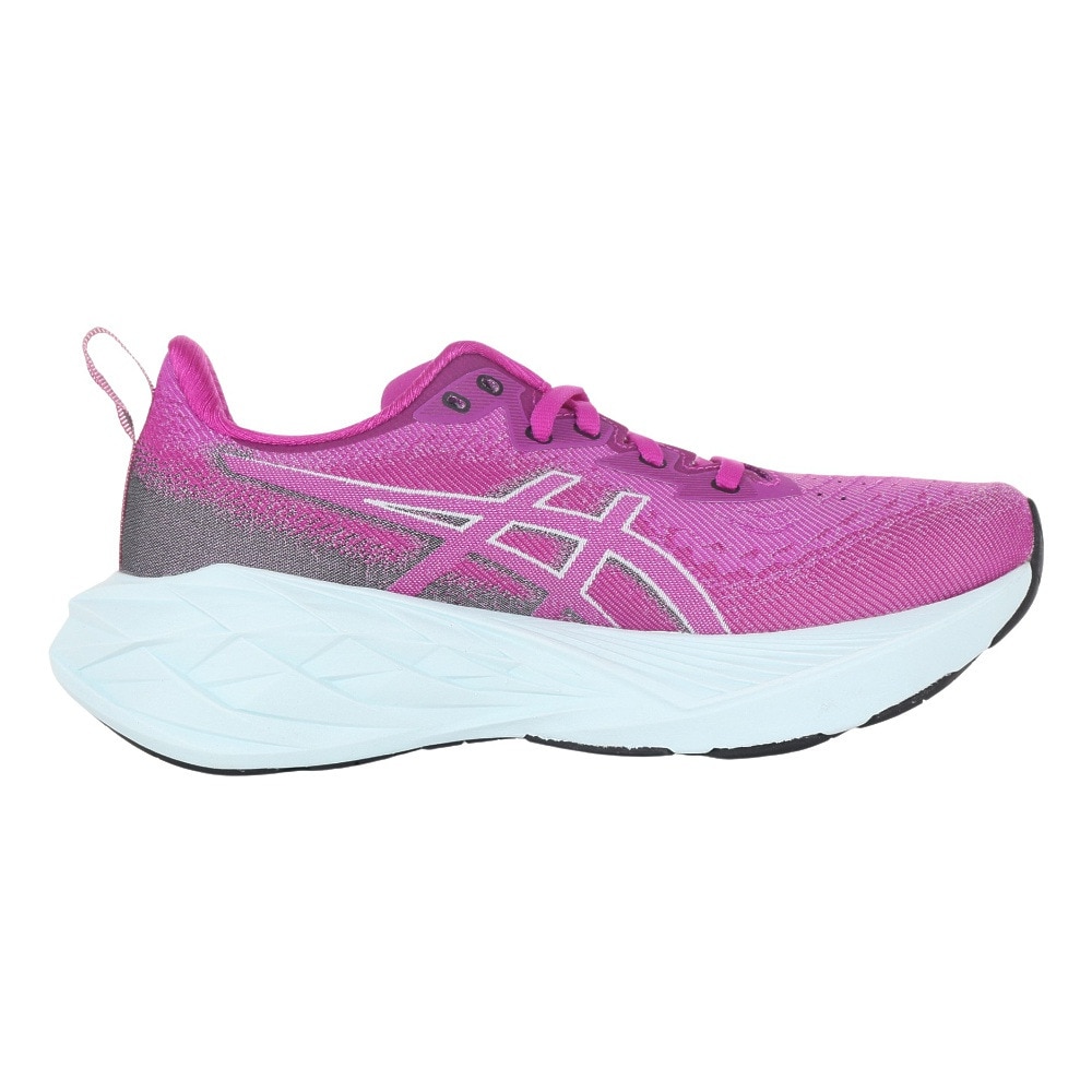 アシックス（ASICS）（レディース）ランニングシューズ ノヴァブラスト4 ピンク ブラック 1012B510.500 スニーカー ジョギング 通気性