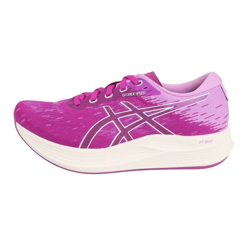 アシックス（ASICS）（レディース）ランニングシューズ ジョギングシューズ EvoRide SPEED 2 1012B597.500