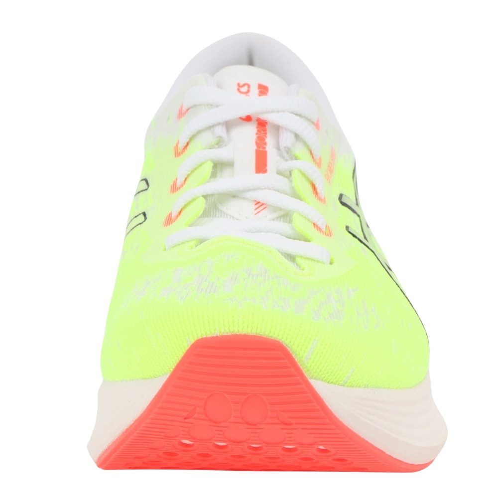 アシックス（ASICS）（レディース）ランニングシューズ エボライドスピード2 イエロー ブラック 1012B597.750 スニーカー マラソン 軽量