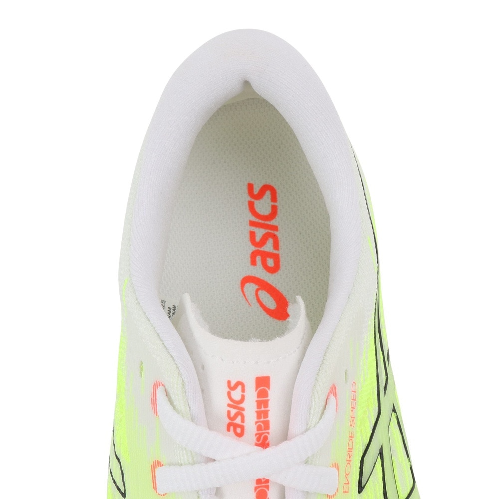 アシックス（ASICS）（レディース）ランニングシューズ エボライドスピード2 イエロー ブラック 1012B597.750 スニーカー マラソン 軽量