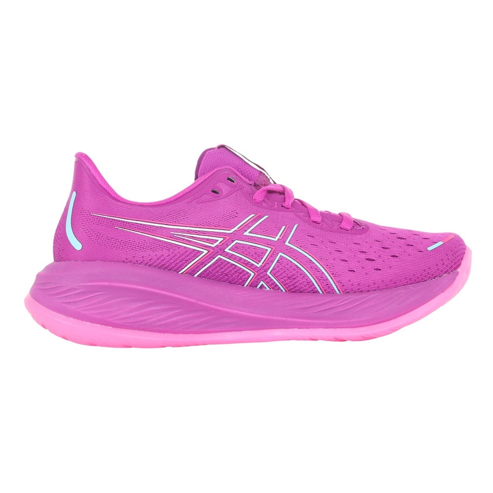 アシックス（ASICS）（レディース）ランニングシューズ ゲルキュムラス26 マゼンダ 1012B599.500 スニーカー クッション性 軽量