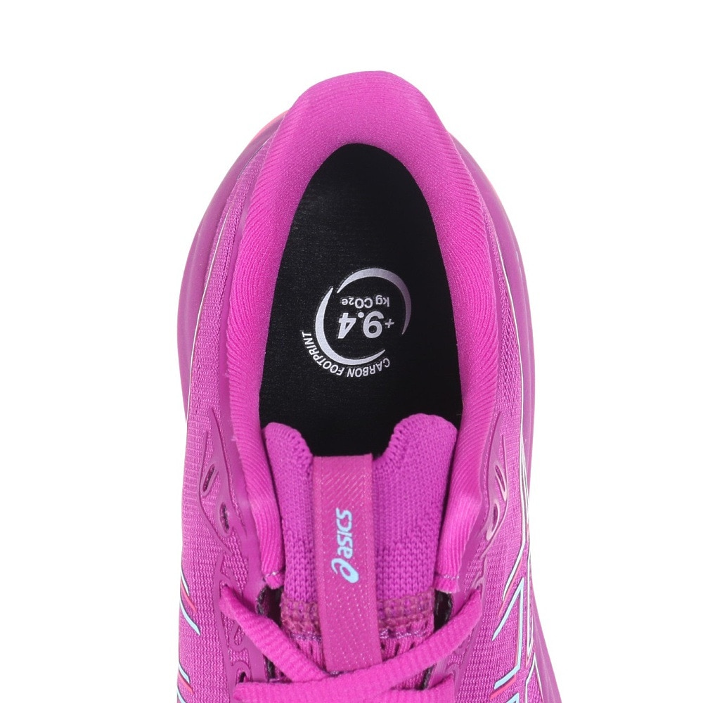 アシックス（ASICS）（レディース）ランニングシューズ ゲルキュムラス26 マゼンダ 1012B599.500 スニーカー クッション性 軽量