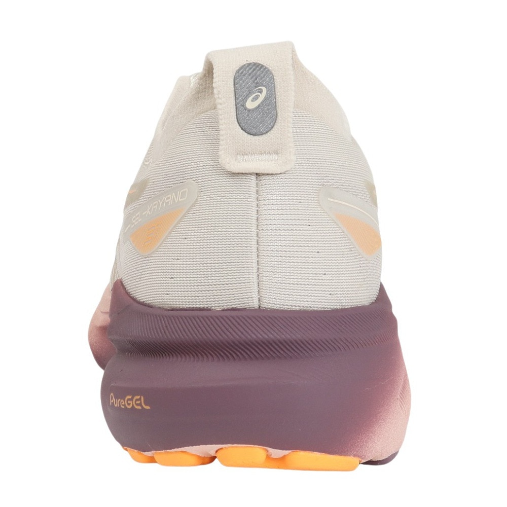 アシックス（ASICS）（レディース）ランニングシューズ ゲルカヤノ31 クリーム 1012B670.250 スニーカー ジョギング マラソン 安定性 快適