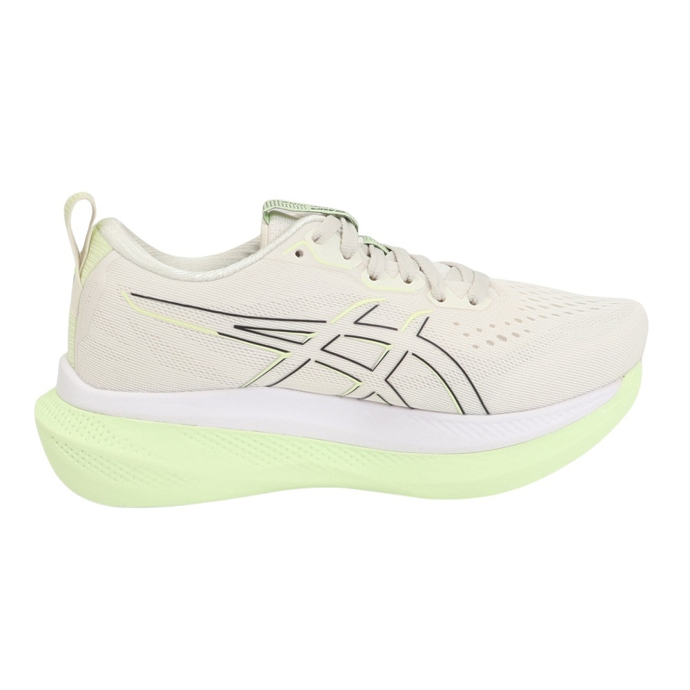アシックス（ASICS）（レディース）ランニングシューズ グライドライドマックスワイド ベージュ 1012B754.200 スニーカー ジョギング