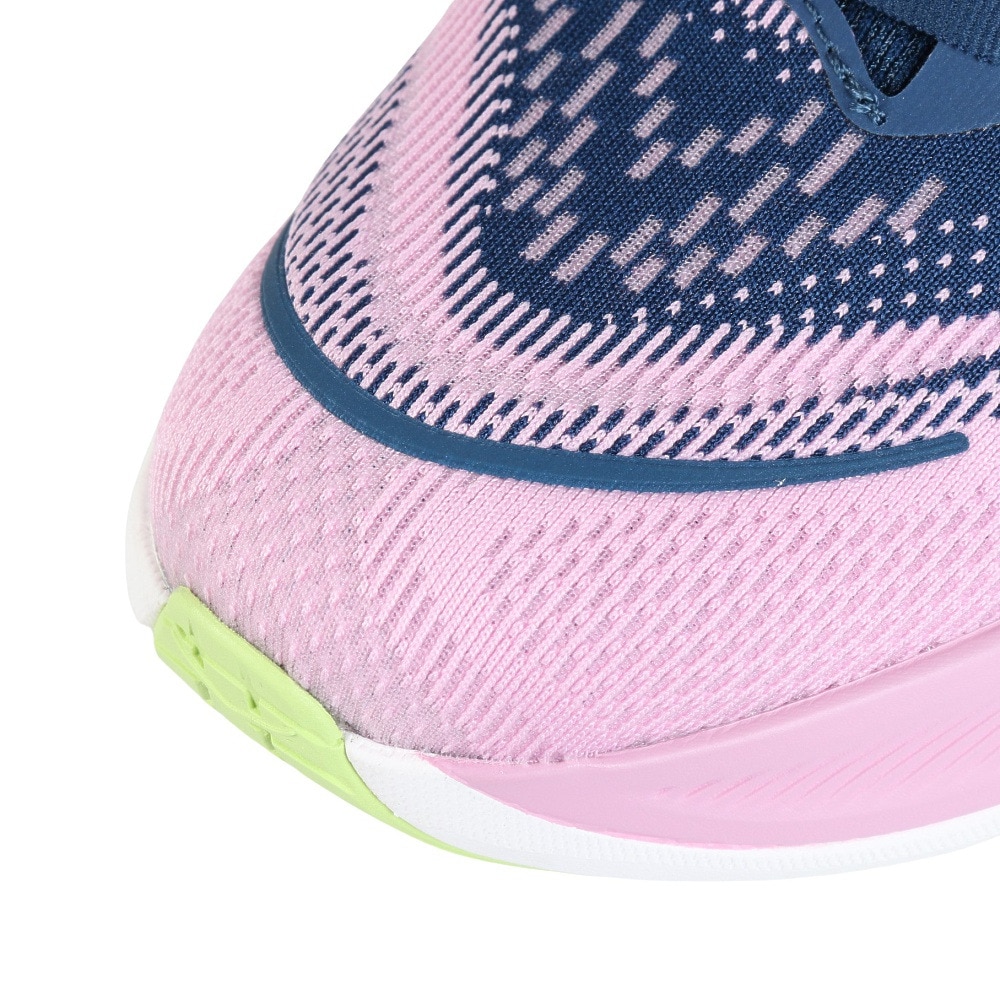 ホカ（HOKA）（レディース）ランニングシューズ スカイフロー ワイド ネイビー パープル 1155118-MTW スニーカー ジョグ 軽量 安定性 