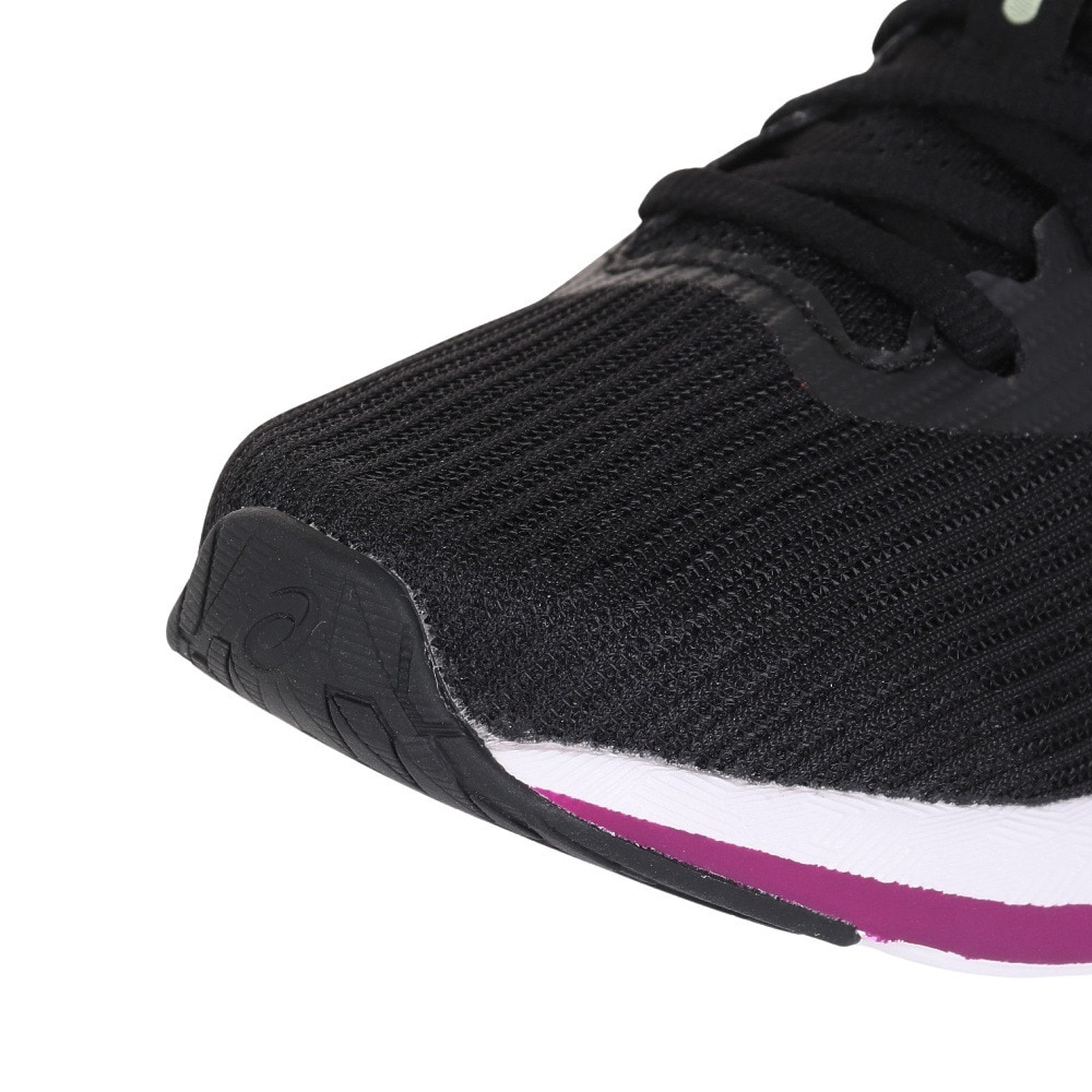 アシックス（ASICS）（レディース）ランニングシューズ バーサブラスト3 ブラック パープル 1012B511.005 スニーカー ジョグ フィットネス