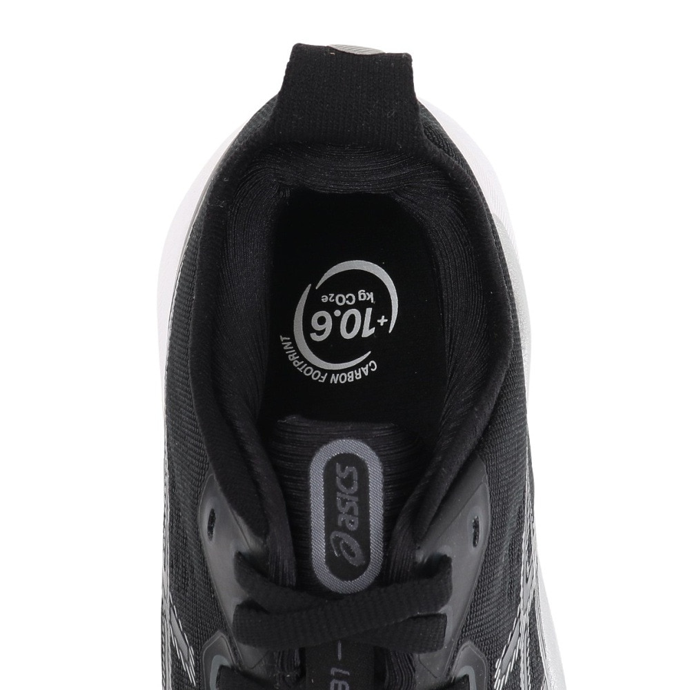 アシックス（ASICS）（レディース）ランニングシューズ ゲルカヤノ31ナロー ブラック シルバー 1012B672.002 スニーカー ジョギング 安定性