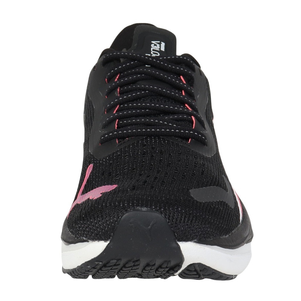プーマ（PUMA）（レディース）ランニングシューズ ヴェロシティニトロ3 ブラック 37774915 スニーカー ジョギング ウォーク クッション性
