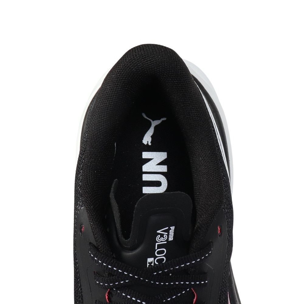 プーマ（PUMA）（レディース）ランニングシューズ ヴェロシティニトロ3 ブラック 37774915 スニーカー ジョギング ウォーク クッション性