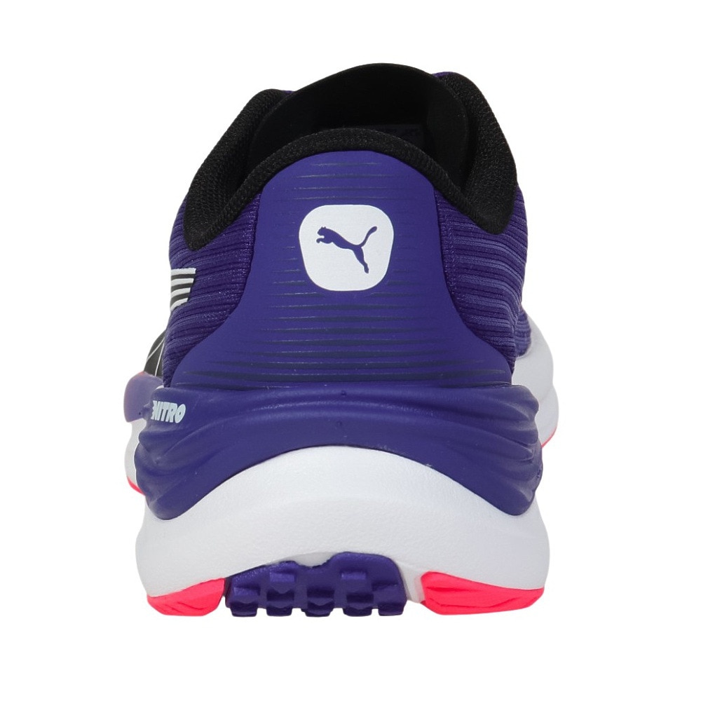 プーマ（PUMA）（レディース）ランニングシューズ エレクトリファイニトロ3W パープル 37845613 スニーカー ジョギング 安定性 軽量 高反発 