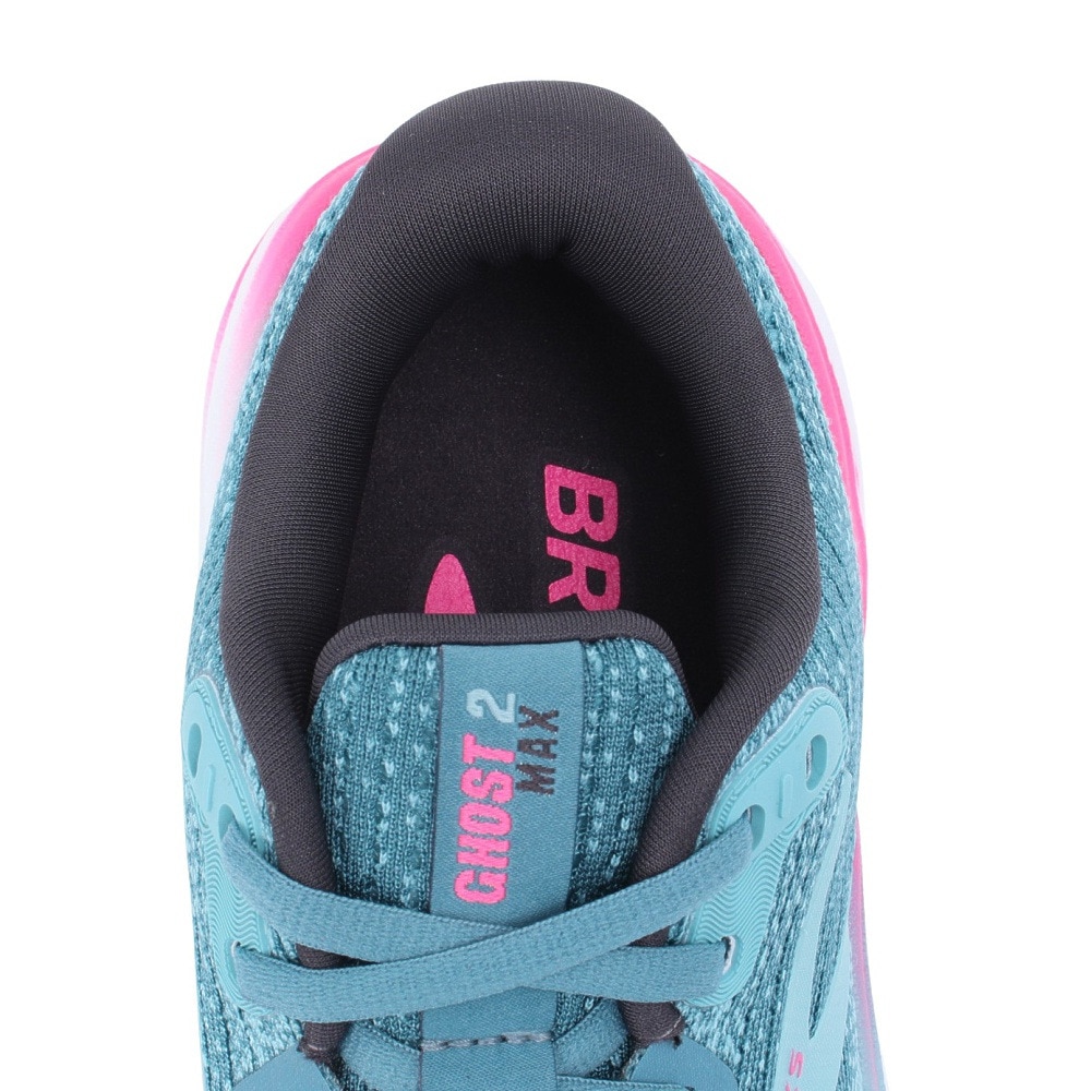 ブルックス（BROOKS）（レディース）ランニングシューズ ゴーストマックス2 グリーン BRW4202 GRN スニーカー ジョギングシューズ ウォーキング トレーニング 