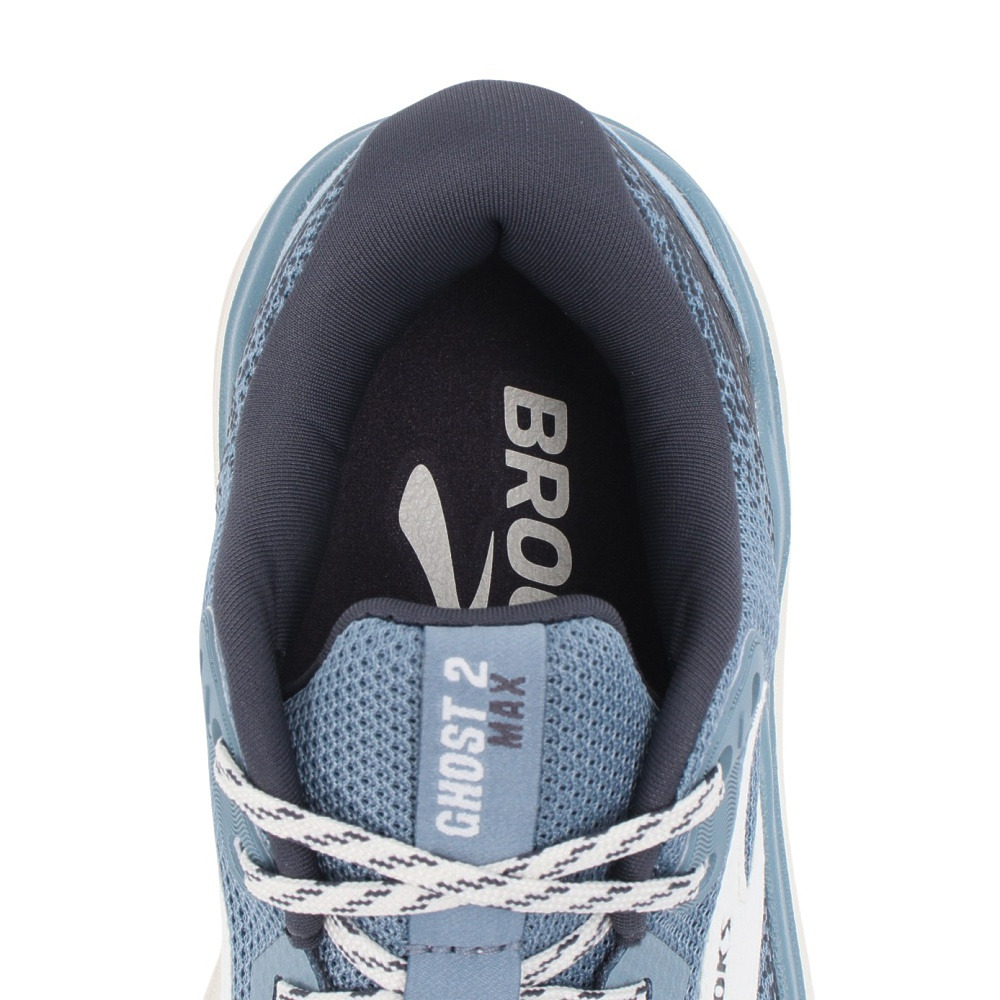 ブルックス（BROOKS）（レディース）ランニングシューズ ゴーストマックス2 ネイビー BRW4202 NB スニーカー ジョギングシューズ ウォーキング トレーニング 