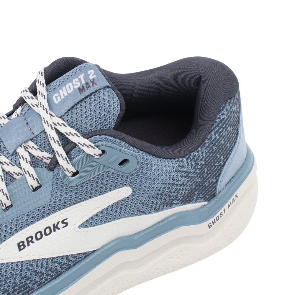 ブルックス（BROOKS）（レディース）ランニングシューズ ゴーストマックス2 ネイビー BRW4202 NB スニーカー ジョギングシューズ ウォーキング トレーニング 