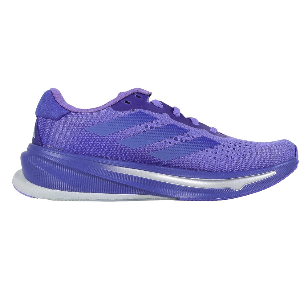 アディダス（adidas）（レディース）ランニングシューズ スーパーノヴァライズ ブルー ID3592 スニーカー ジョギング クッション性 快適