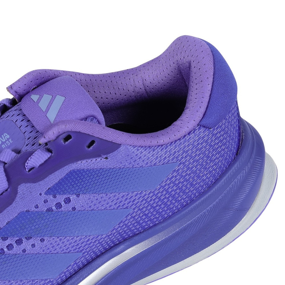 アディダス（adidas）（レディース）ランニングシューズ スーパーノヴァライズ ブルー ID3592 スニーカー ジョギング クッション性 快適