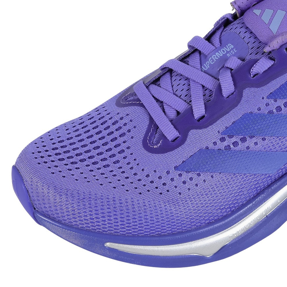 アディダス（adidas）（レディース）ランニングシューズ スーパーノヴァライズ ブルー ID3592 スニーカー ジョギング クッション性 快適