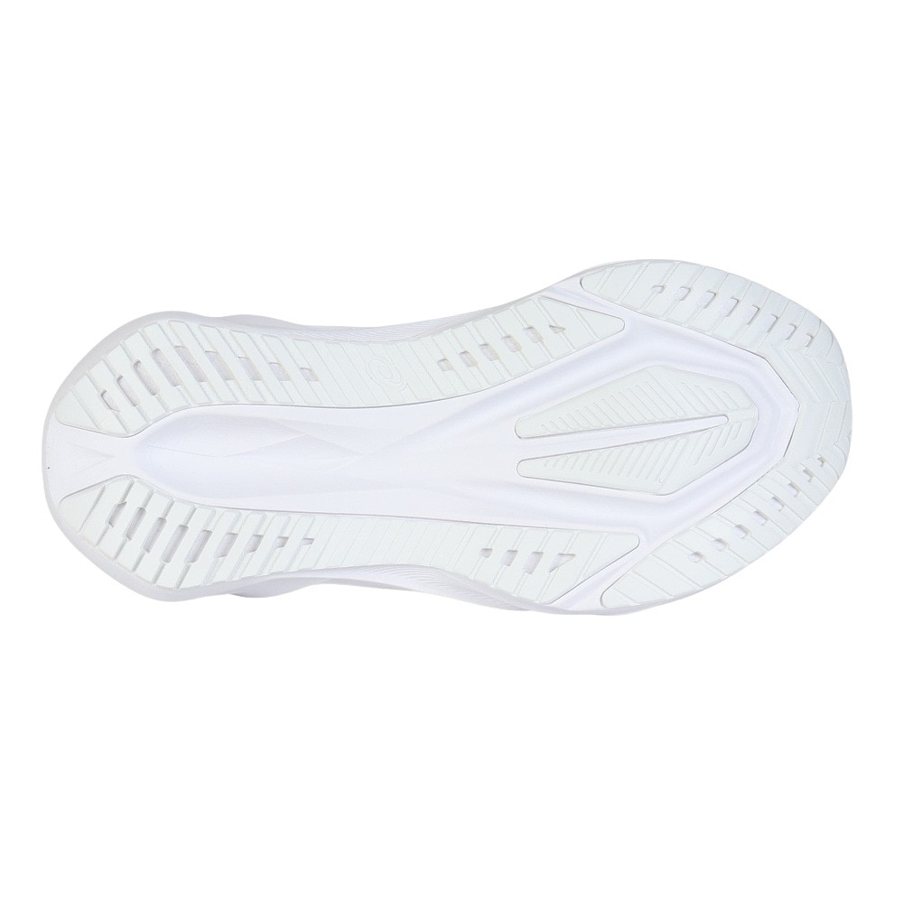 アシックス（ASICS）（レディース）ランニングシューズ ノヴァブラスト 5 ホワイト グレー 1012B765.100 スニーカー ジョグ クッション性