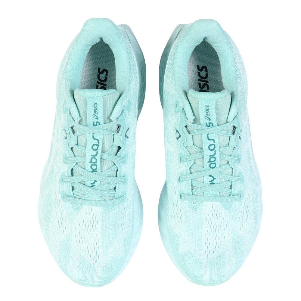 アシックス（ASICS）（レディース）ランニングシューズ ダイナブラスト 5 ブルー グリーン 1012B776.400 スニーカー ジョグ クッション性