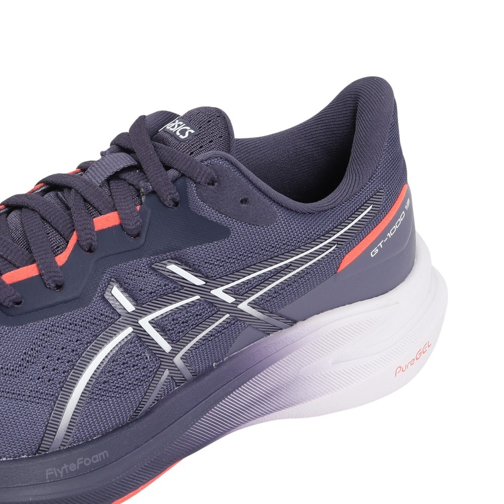 アシックス（ASICS）（レディース）ランニングシューズ ジョギングシューズ GT-1000 13 WIDE 1012B662.500