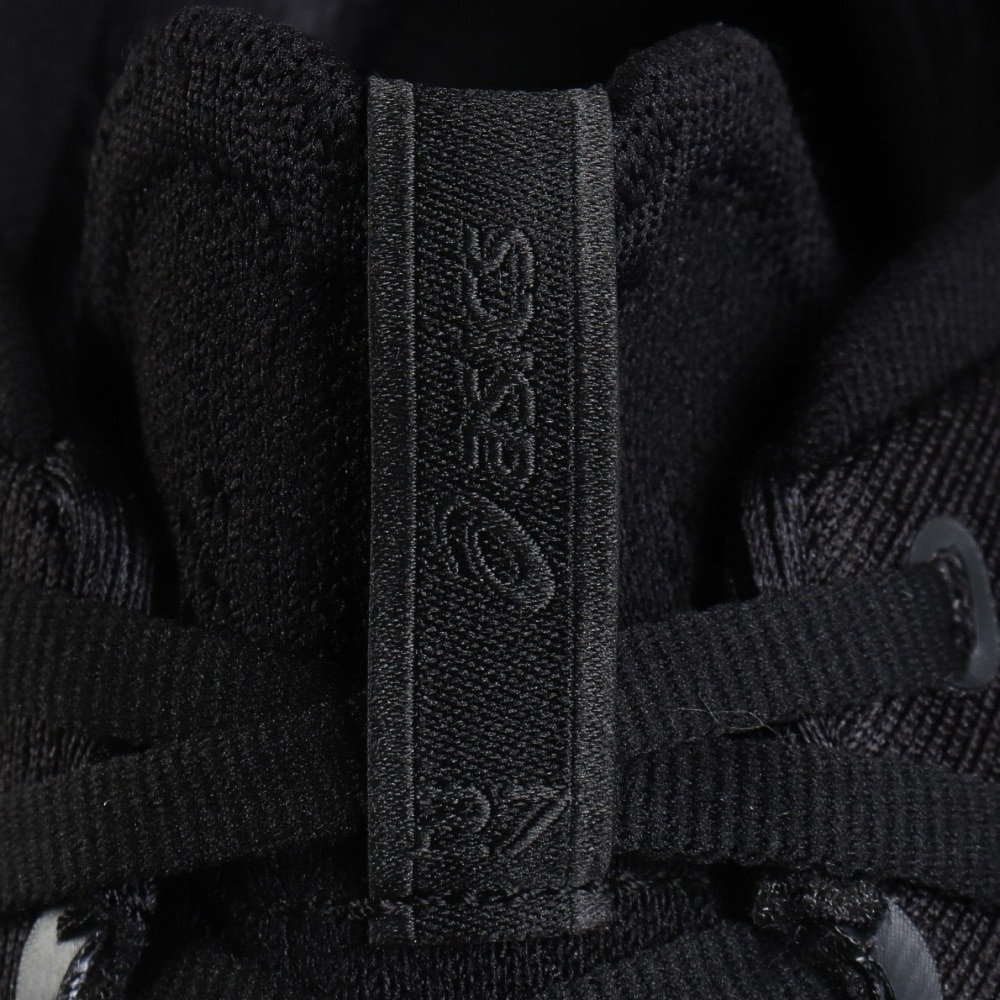 アシックス（ASICS）（レディース）ランニングシューズ ゲルニンバス27 ブラック グレー 1012B753.001 スニーカー クッション GEL-NIMBUS 27