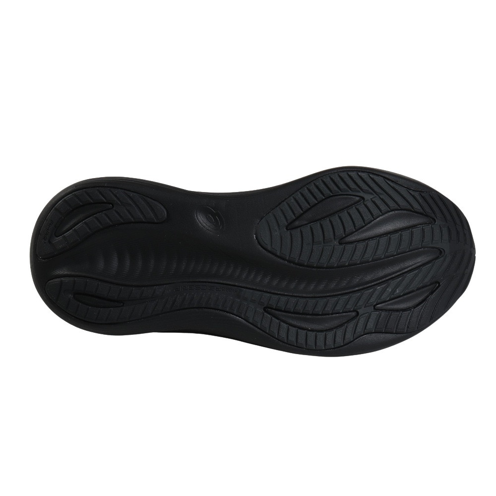 アシックス（ASICS）（レディース）ランニングシューズ ゲルニンバス27 ブラック グレー 1012B753.001 スニーカー クッション GEL-NIMBUS 27