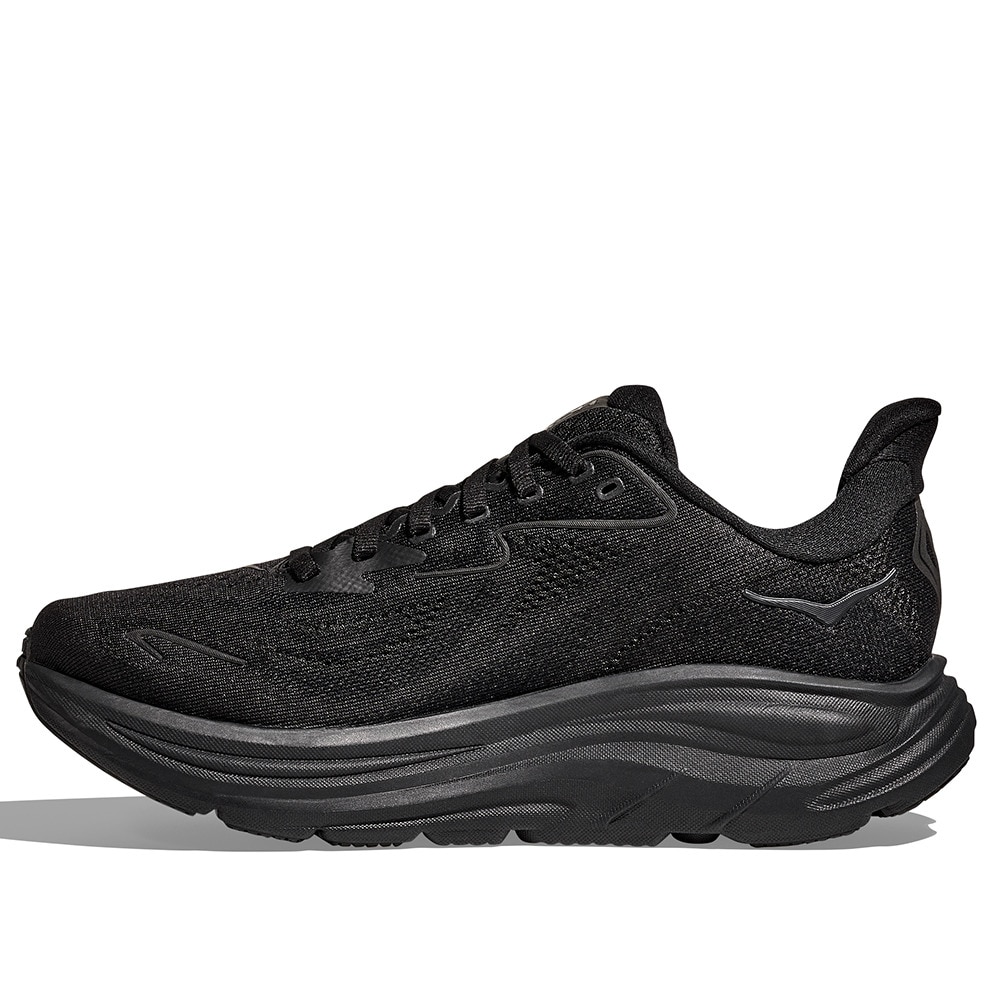 ホカ（HOKA）（レディース）ランニングシューズ ジョギングシューズ クリフトン 10 ブラック 1162031-BBLC スニーカー ラン ウォーク 超軽量 クッション性