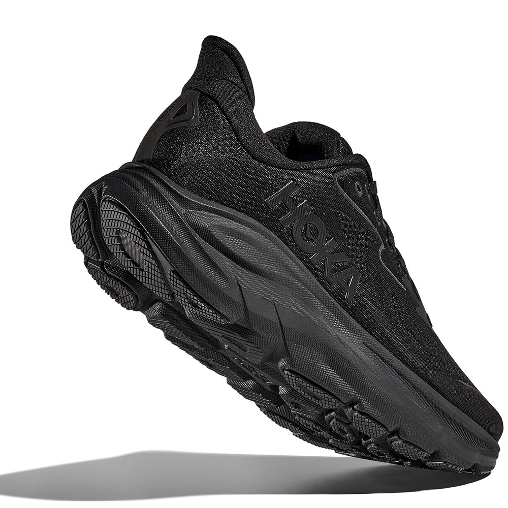 ホカ（HOKA）（レディース）ランニングシューズ ジョギングシューズ クリフトン 10 ブラック 1162031-BBLC スニーカー ラン ウォーク 超軽量 クッション性