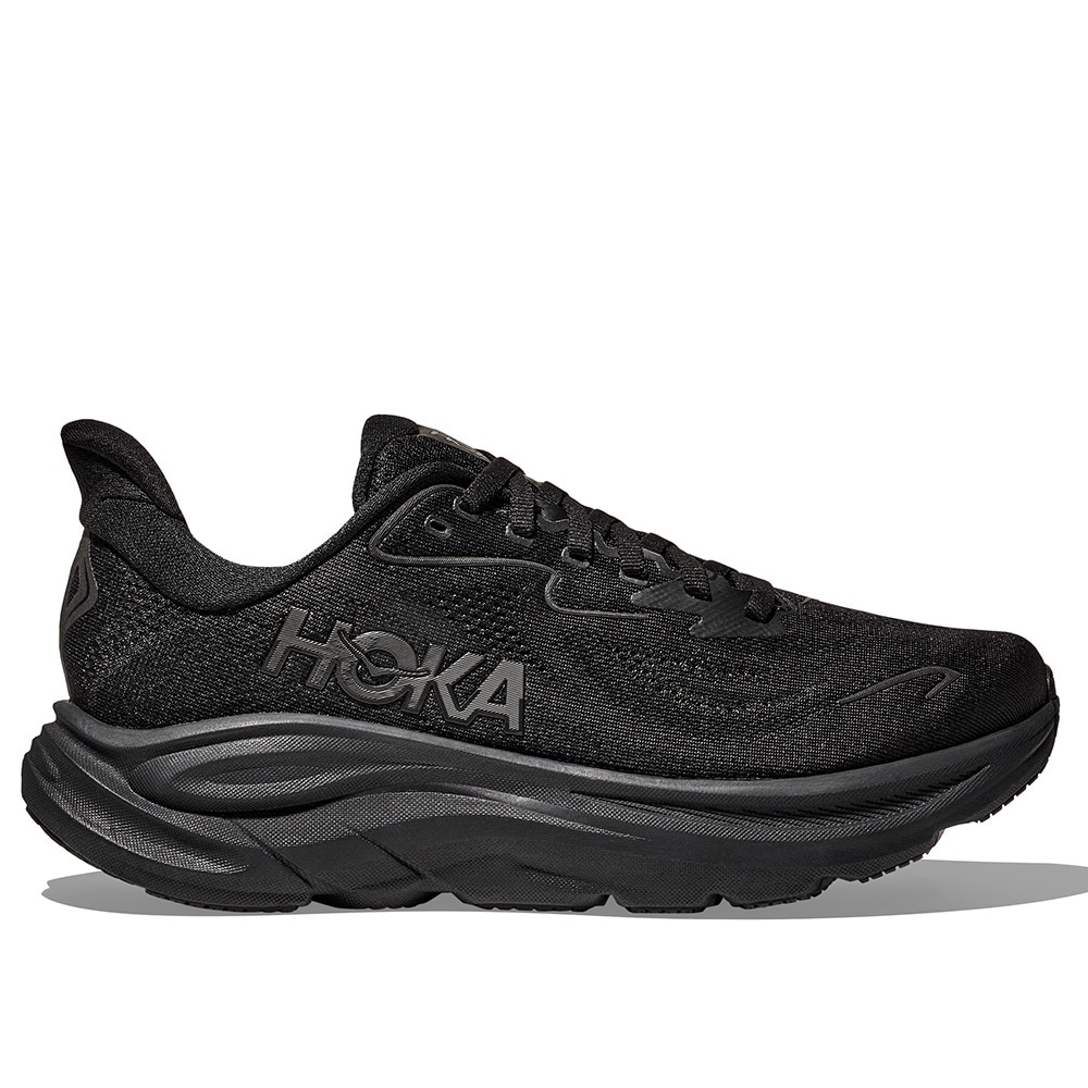 ホカ（HOKA）（レディース）ランニングシューズ ジョギングシューズ クリフトン 10 ブラック 1162031-BBLC スニーカー ラン ウォーク 超軽量 クッション性