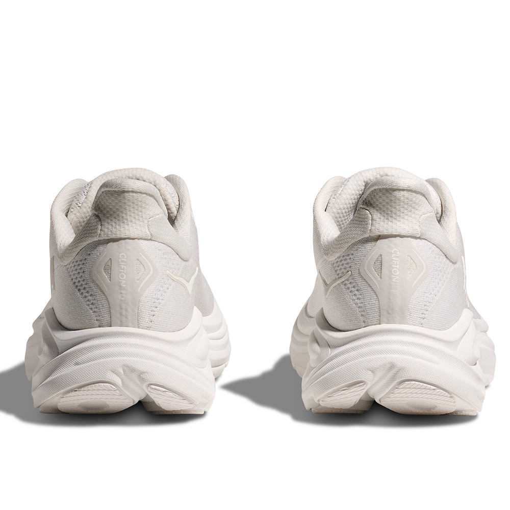 ホカ（HOKA）（レディース）ランニングシューズ ジョギングシューズ クリフトン 10 ホワイト 1162031-WWH スニーカー ラン ウォーク 超軽量 クッション性 通気性