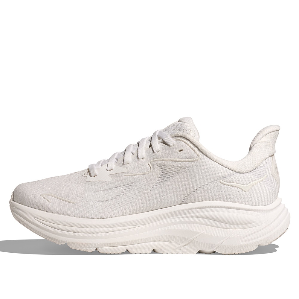 ホカ（HOKA）（レディース）ランニングシューズ ジョギングシューズ クリフトン 10 ホワイト 1162031-WWH スニーカー ラン ウォーク 超軽量 クッション性 通気性