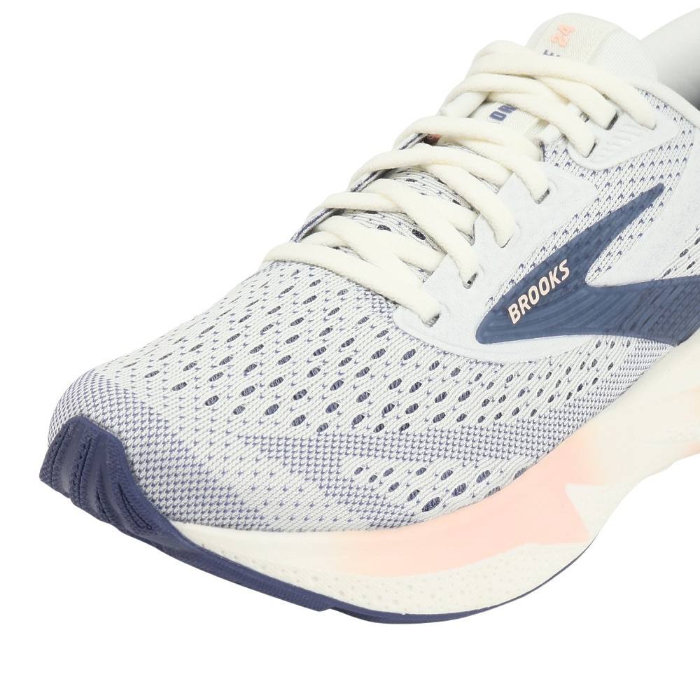 ブルックス（BROOKS）（レディース）ランニングシューズ ジョギングシューズ アドレナリン GTS24 BRW4626 GRY/P