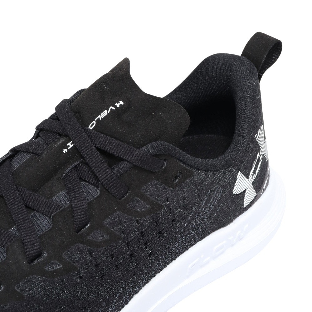 アンダーアーマー（UNDER ARMOUR）（レディース）ランニングシューズ ジョギングシューズ ベロシティ 4 ブラック 3027586 001 スニーカー