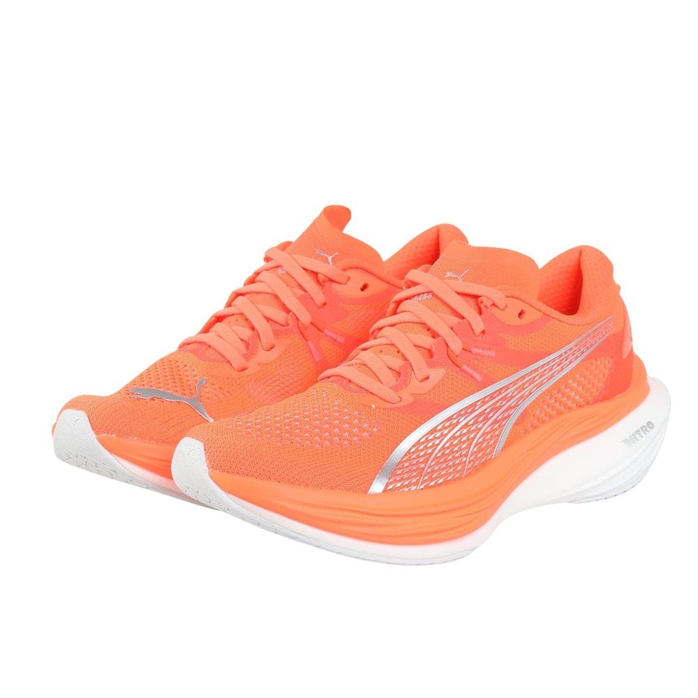 プーマ（PUMA）（レディース）ランニングシューズ ジョギングシューズ ディヴィエイト ニトロ 3 WNS 30970817