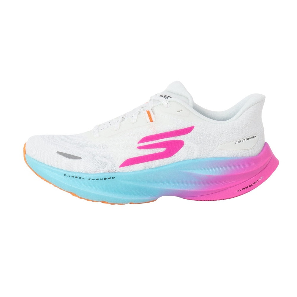 スケッチャーズ（SKECHERS）（レディース）ランニングシューズ ジョギングシューズ SKX AERO SPARK 172200-WMLT