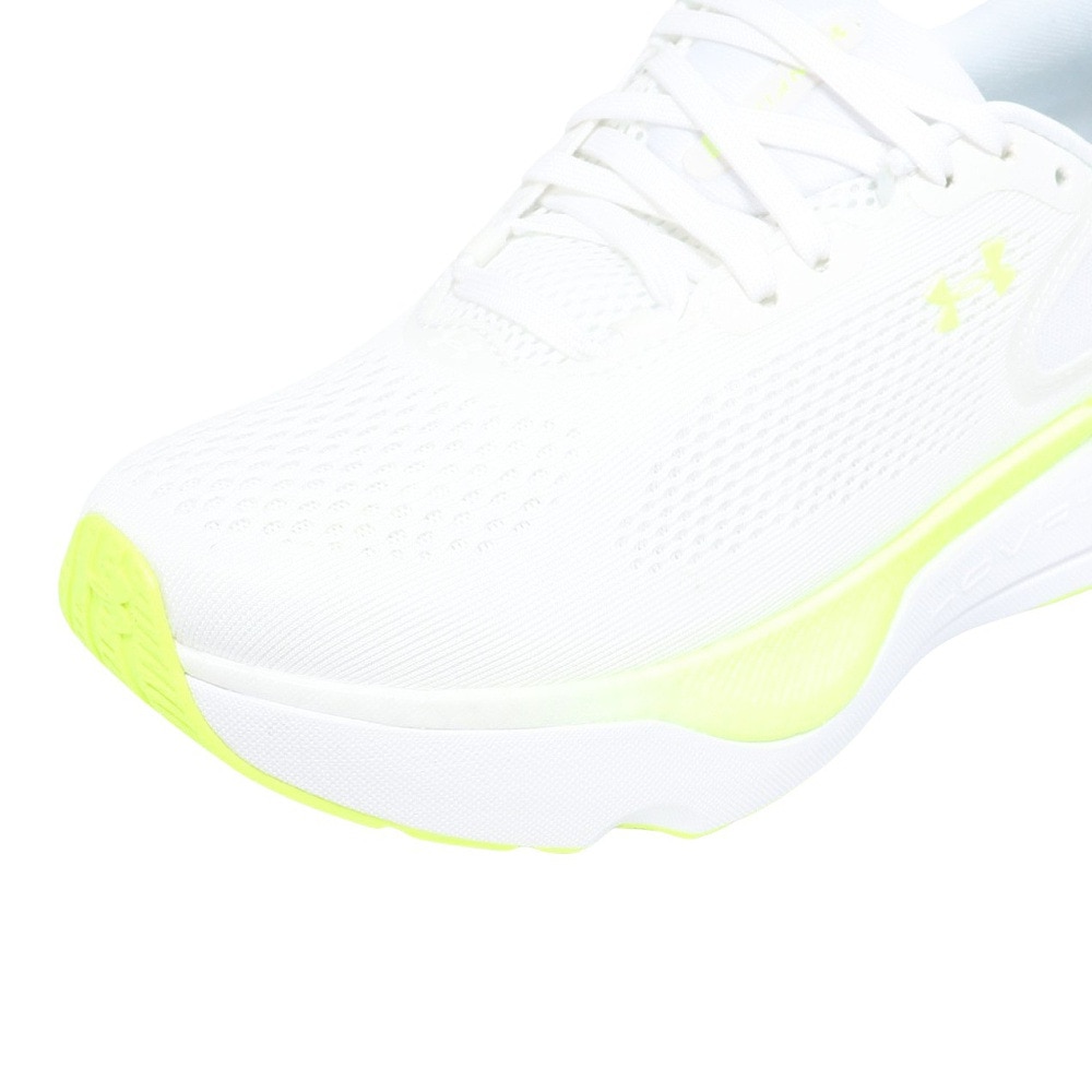 アンダーアーマー（UNDER ARMOUR）（レディース）ランニングシューズ ジョギングシューズ インフィニットプロ 2 ホワイト グリーン 3028177 102