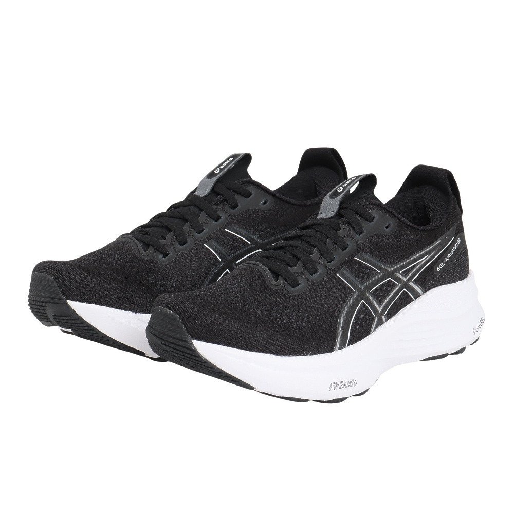 ランニングシューズ ジョギングシューズ GEL-KAYANO 32 NARROW ブラック ホワイト 1012B837.002 快適性