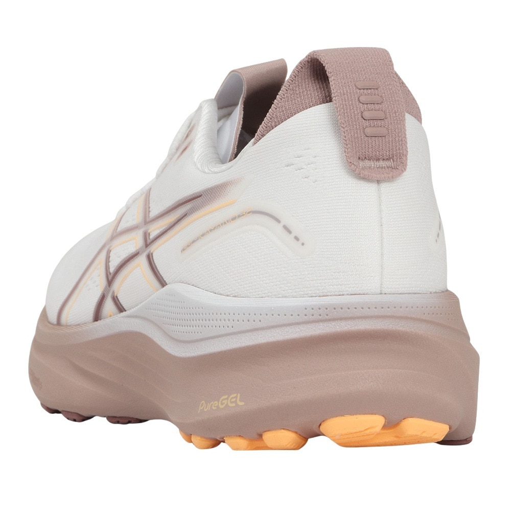 アシックス（ASICS）（レディース）ランニングシューズ ジョギングシューズ GEL-KAYANO 32 ホワイト 1012B838.101 快適性 安定性  軽量化