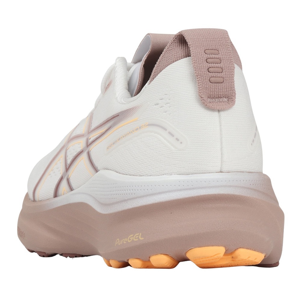 アシックス（ASICS）（レディース）ランニングシューズ ジョギングシューズ GEL-KAYANO 32 WIDE ホワイト 1012B839.101 快適性 安定性 