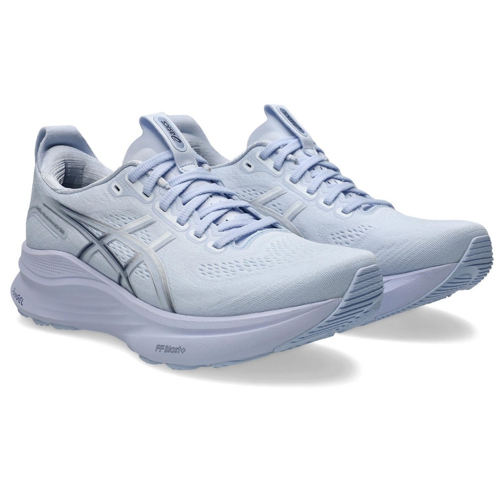 アシックス（ASICS）（レディース）ランニングシューズ ジョギングシューズ ゲルカヤノ 32 ワイド ライトブルー 1012B839.401
